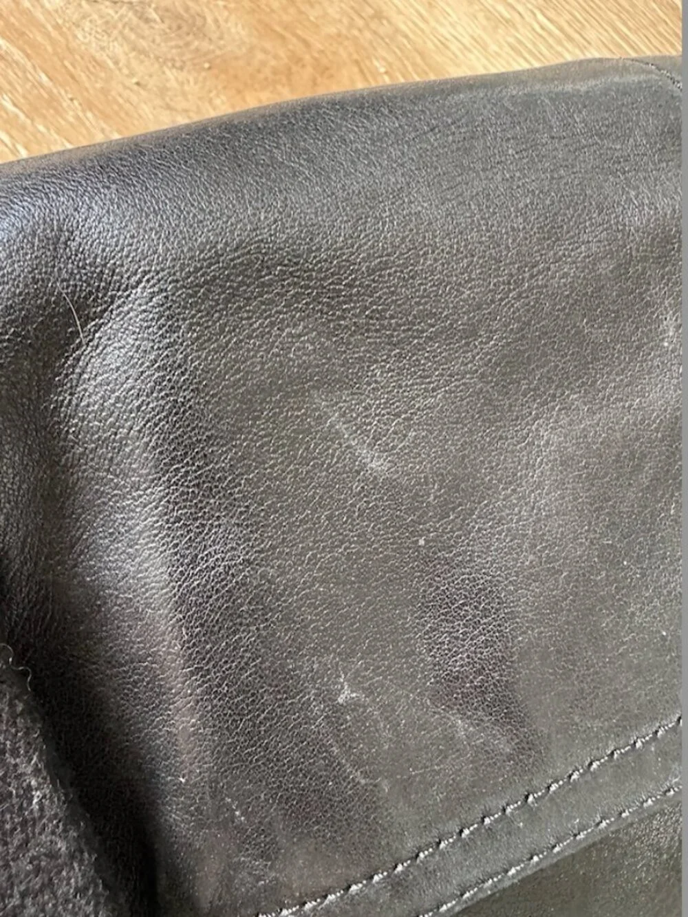 Coach Black Leather Backpack